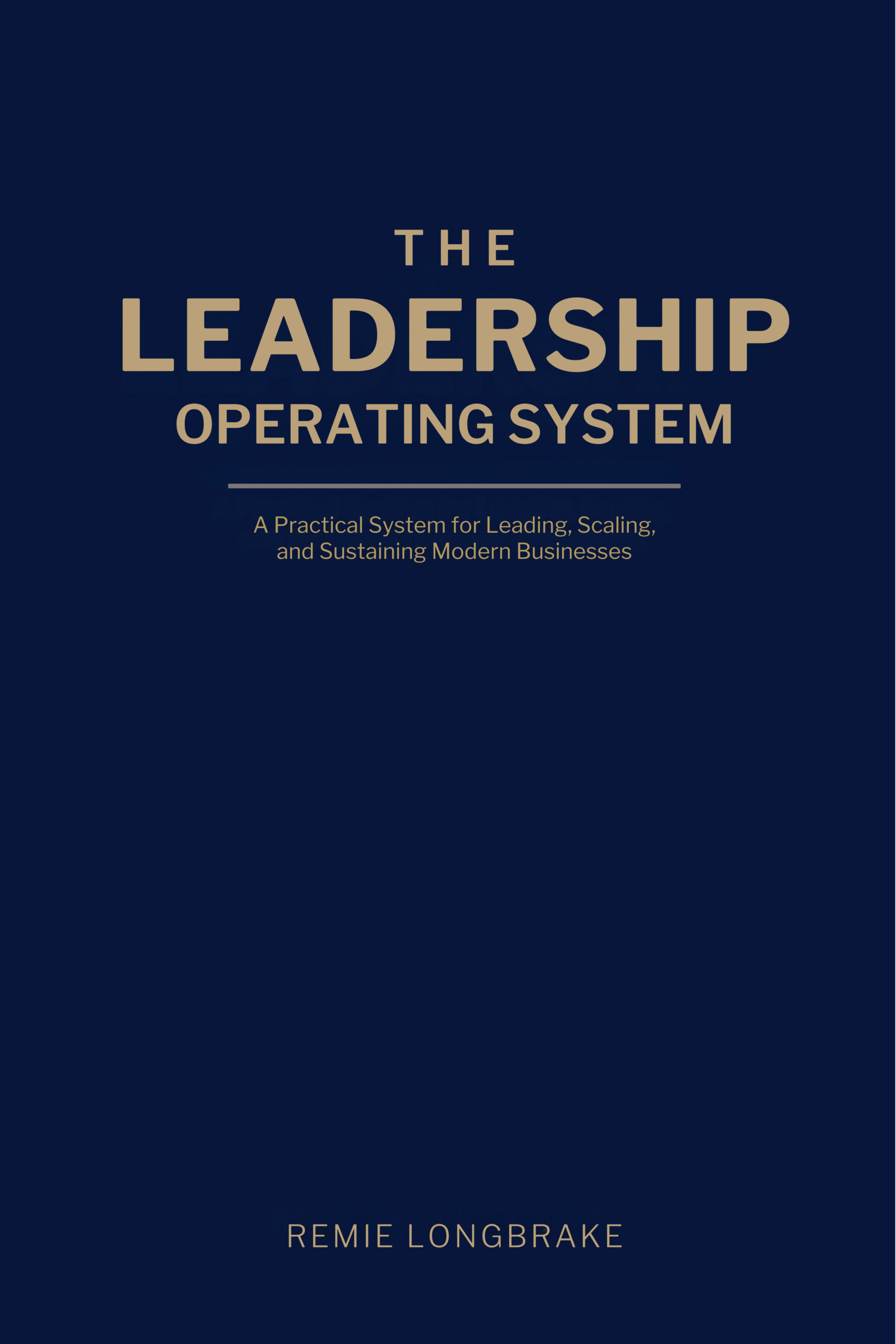 The Leadership Operating System book cover